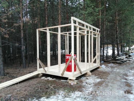 Дровенник-сарай
